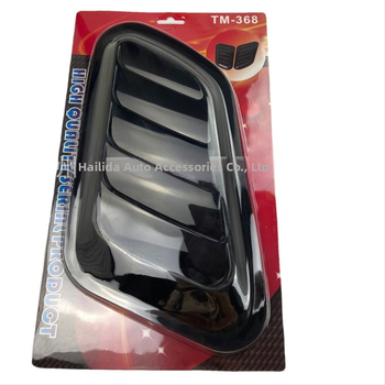 Dekoratīvā uzlīme auto motora kapotei ventilam, ABS, TM-368 modelis, pielāgojama, vispārēja savietojamība