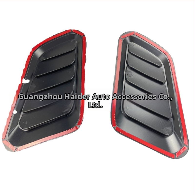 Декоративен стикер за въздушен отвор на капака на автомобил, ABS, модел TM-368, с възможност за персонализиране, универсално съвместим