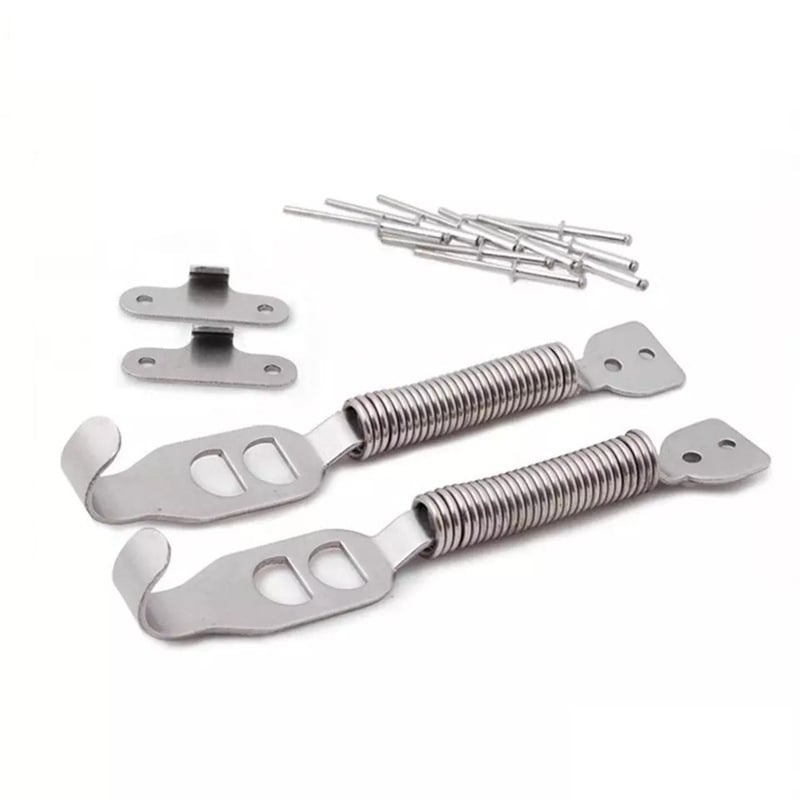 YOUQIAN Încuietoare universală pentru capota mașinii cu cârlige cu arc — personalizare disponibilă, compatibilă cu mărci private autorizate