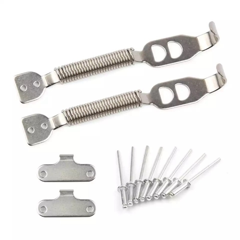 YOUQIAN Încuietoare universală pentru capota mașinii cu cârlige cu arc — personalizare disponibilă, compatibilă cu mărci private autorizate