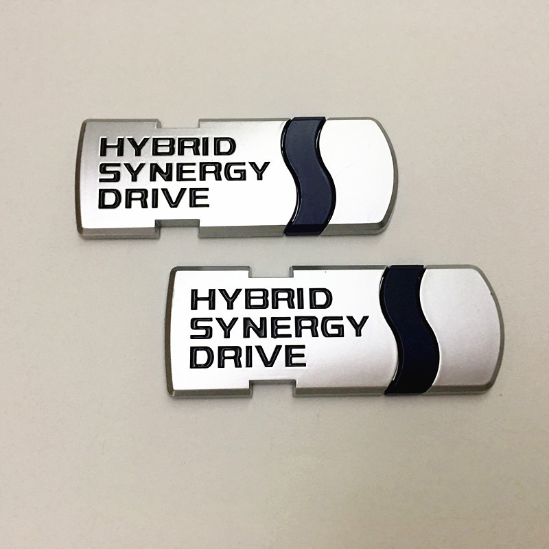 Hibrīdauto logotips uz korpusa – ABS uzlīme, līmējoša, pielāgojama Camry Reiz