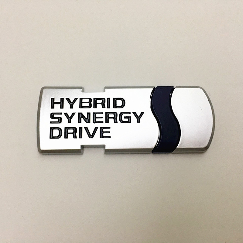 Hibrīdauto logotips uz korpusa – ABS uzlīme, līmējoša, pielāgojama Camry Reiz