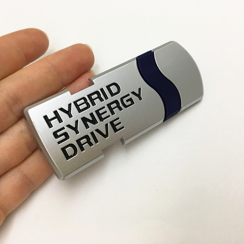 Hibrīdauto logotips uz korpusa – ABS uzlīme, līmējoša, pielāgojama Camry Reiz