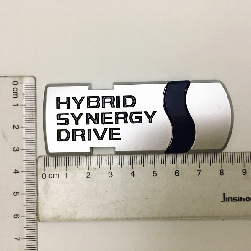 Hibrīdauto logotips uz korpusa – ABS uzlīme, līmējoša, pielāgojama Camry Reiz