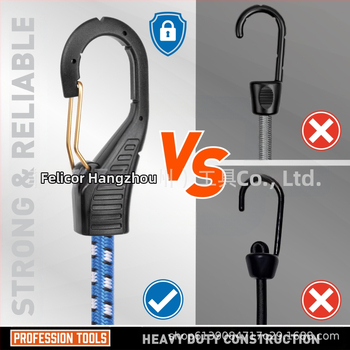 AMARTISAN σετ 10 σκοινιών αποσκευών με γάντζο και κλειδαριά