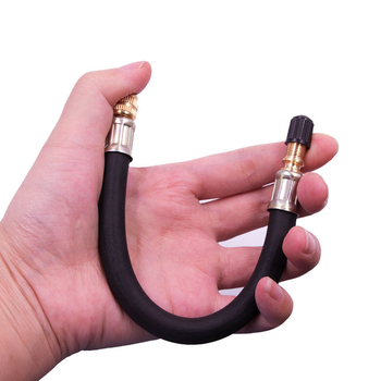 Țeavă de extindere pentru umflare pneuri pentru mașini și camioane, ventil tubeless din cauciuc, filetare, universal - Shaft Worker