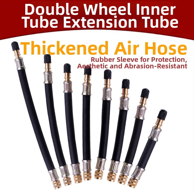 Σωλήνας επέκτασης πλήρωσης ελαστικών για αυτοκίνητα και φορτηγά, καουτσούκ tubeless βαλβίδα, βιδωτό σύνδεσμο, καθολικός - Shaft Worker