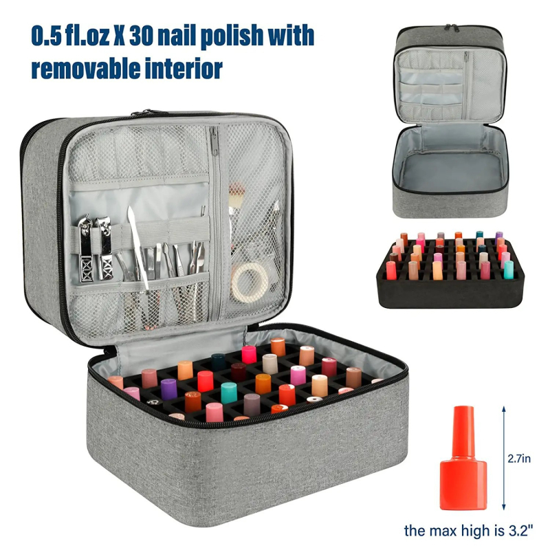 Geantă de cosmetică, formă cub, poliester, pentru depozitarea produselor de make-up, ideală pentru călătorii