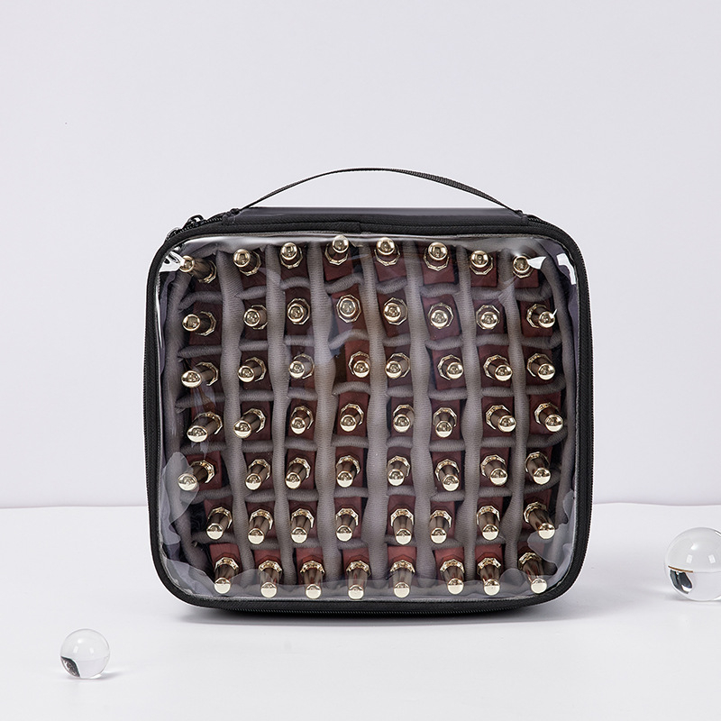 Taška na uskladnenie lakov na nechty – Oxford látka, podšívka bavlna, rozšírenie, domáce použitie, leto 2024