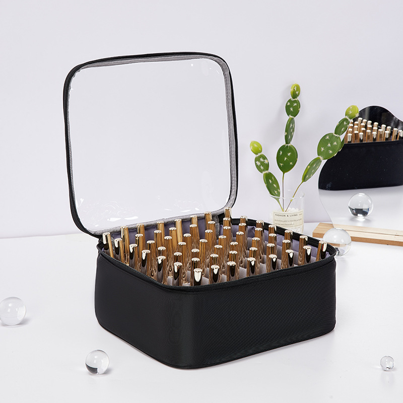 Taška na uskladnenie lakov na nechty – Oxford látka, podšívka bavlna, rozšírenie, domáce použitie, leto 2024