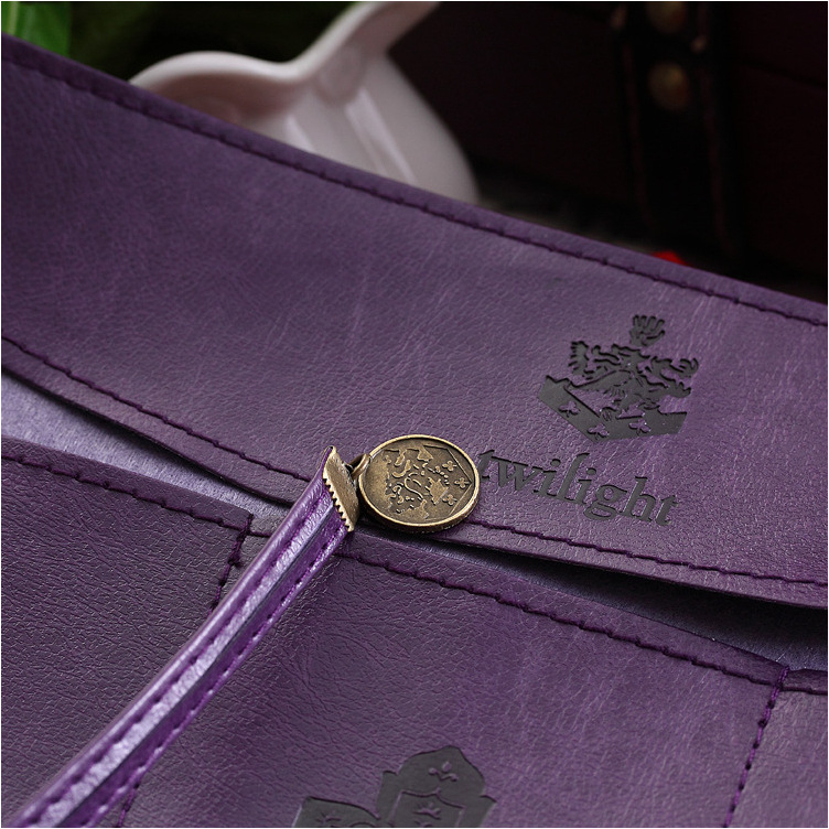 Autonomy PU кожен калъф за моливи, релефен узор, корейски стил, дълъг стил