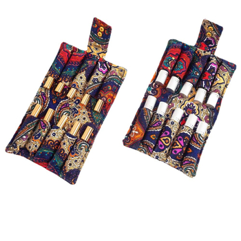 Torba za bočicu eteričnog ulja, platnena, 10-komplet, model 0911, pogodna za putovanja