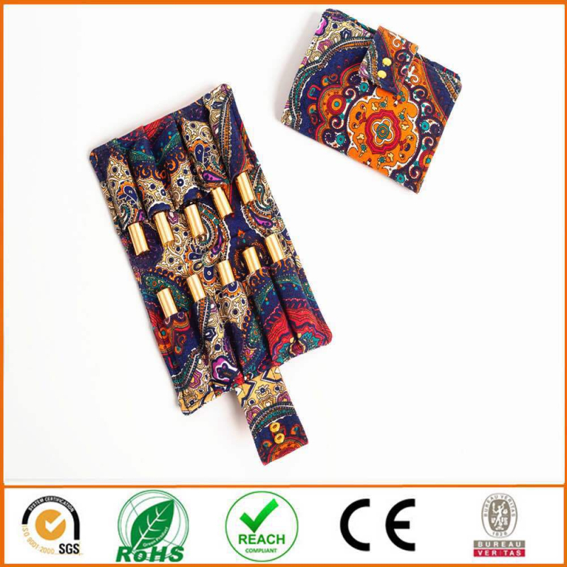 Torba za bočicu eteričnog ulja, platnena, 10-komplet, model 0911, pogodna za putovanja