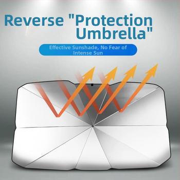 Automobilio saulės skydelis priekinio stiklo — universali tvirtinimas, saulės apsauga, šilumos izoliacija, vidinė apsauga