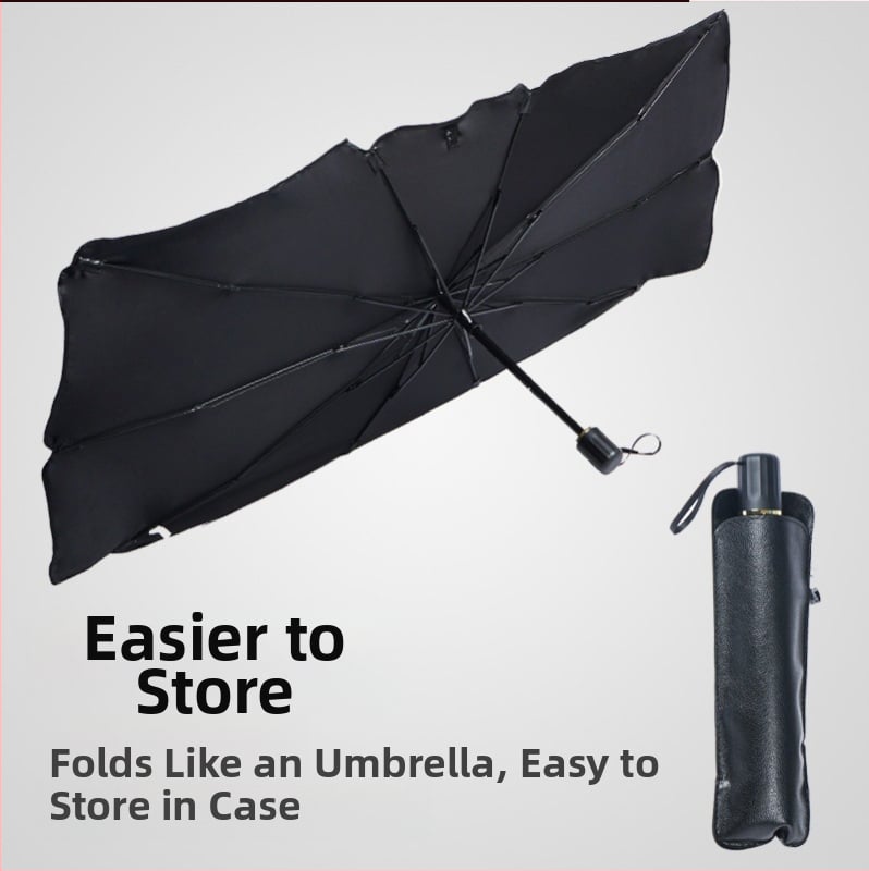 Automobilio saulės skydelis priekinio stiklo — universali tvirtinimas, saulės apsauga, šilumos izoliacija, vidinė apsauga