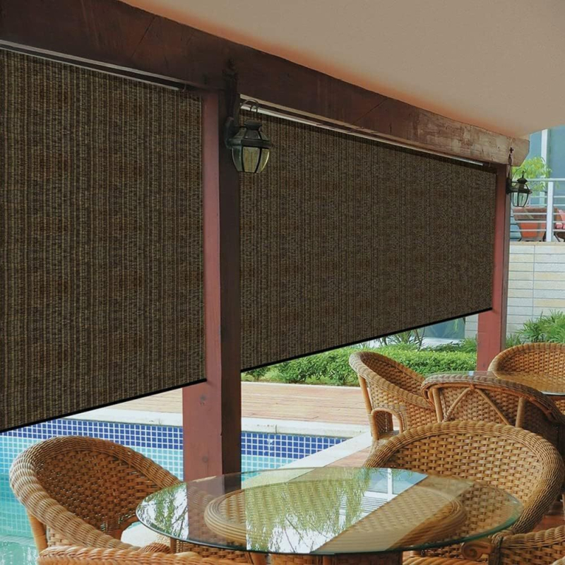 Δίκτυο σκίασης εξωτερικού χώρου – παχύτερο περιμετρικό σχέδιο, υλικό πολυαιθυλένιο, πλαστικό μουσαμά