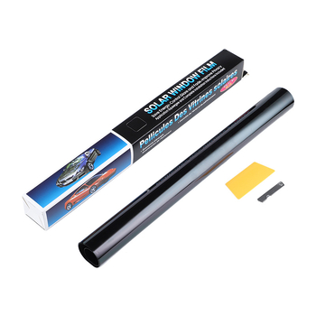 PET saules filma automašīnas logiem, biezums 1 mil, caurlaidība 1-50%