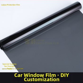 PET saules filma automašīnas logiem, biezums 1 mil, caurlaidība 1-50%