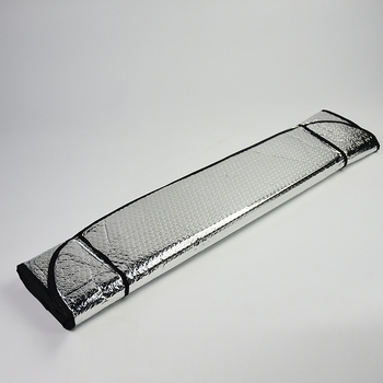 Ηλιοπροστασία φορτηγού με αλουμινόφυλλο, εγκατάσταση με βεντούζες, 180 g, δυνατότητα εκτύπωσης λογότυπου μάρκας