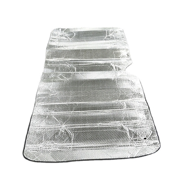 Ηλιοπροστασία φορτηγού με αλουμινόφυλλο, εγκατάσταση με βεντούζες, 180 g, δυνατότητα εκτύπωσης λογότυπου μάρκας