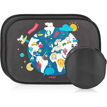 Autó napellenző nylon hálóval, szívófejes rögzítés, testreszabható mintázat, logó nyomtatás, tömeg 0.07 kg