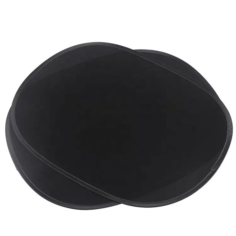 Autó napellenző nylon hálóval, szívófejes rögzítés, testreszabható mintázat, logó nyomtatás, tömeg 0.07 kg