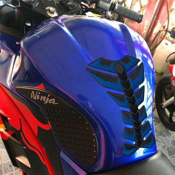 AFZ гумен стикер за горивен резервоар с форма на рибена кост за General Motorcycle - 3D декал