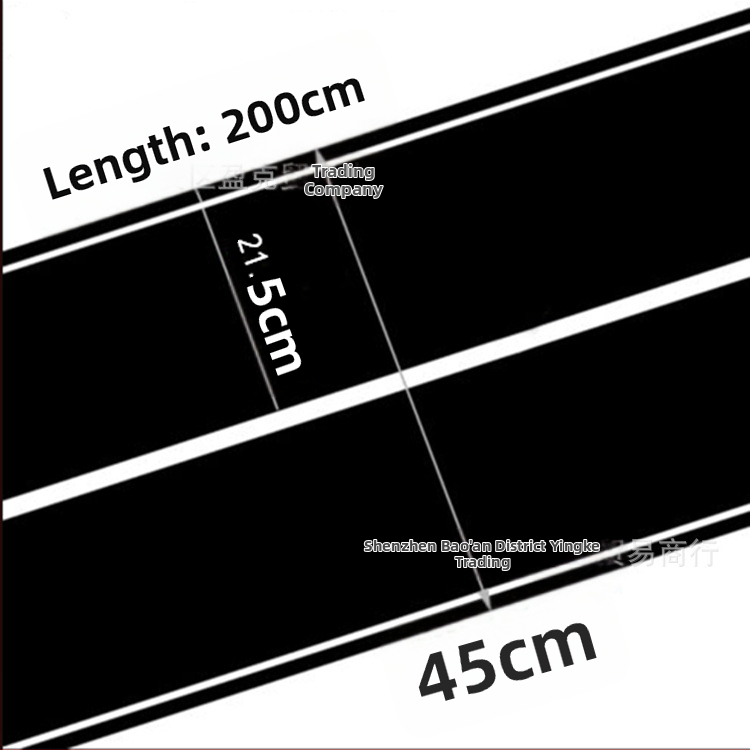 Yingke Y-327 Автомобилен декоративен стикер за целия автомобил – материал: стикер, персонализиране по поръчка