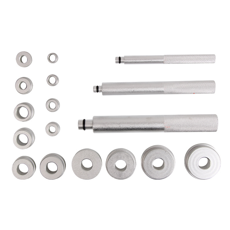 Инструмент за демонтаж и монтиране на лагер на предното колело на автомобил – Oldsky 17‑части комплект, нетно тегло 0,9 кг, за домашна употреба и ремонт на машини