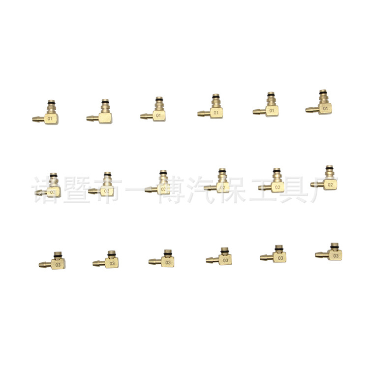 Dīzeļa degvielas injekcijas plūsmas mērinstruments un sprauslu detektēšanas rīks, degvielas plūsmas noteikšanas instruments, modeļa numurs YB-049, zīmols Yibo