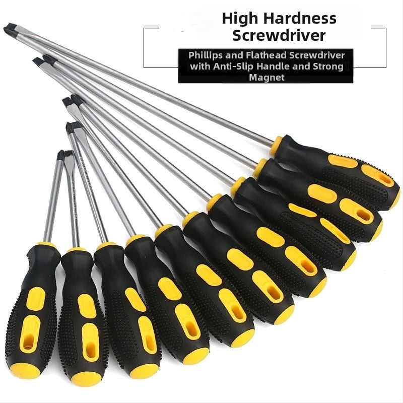 USLIKE κατσαβίδι με σταυροειδή κεφαλή, Cr-V χάλυβας, μαγνητικό, μονωμένο, βάρος 100 g, λαβή από νέο υλικό