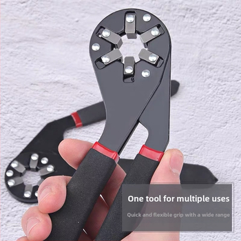 Ρυθμιζόμενο κλειδί — Xuda, 45# χάλυβας, βάρος 258 g, πολυλειτουργικό