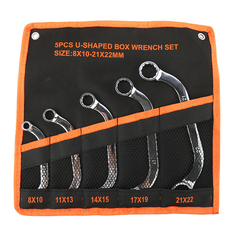 Plum Blossom двуглавен мултифункционален гаечен ключ - Apple, 45# стомана