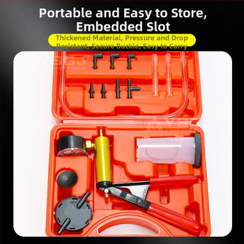 YS-054 Yongshi: Ръчна вакуум помпа за смяна на спирачна течност — комплект за автомобили (Марка: Yongshi; Комплект: няколко части; Област: автомобилни аксесоари; Сценарии: механичен ремонт)