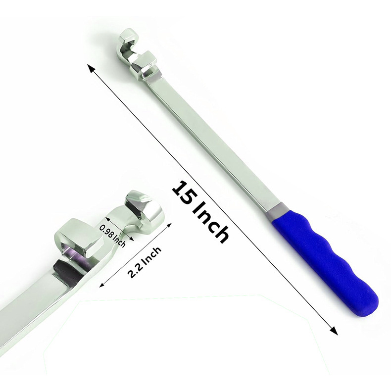 Разширителна пръчка за гаечен ключ, универсална, хром-ванадий стомана, електроплакиран финиш, за socket ключ