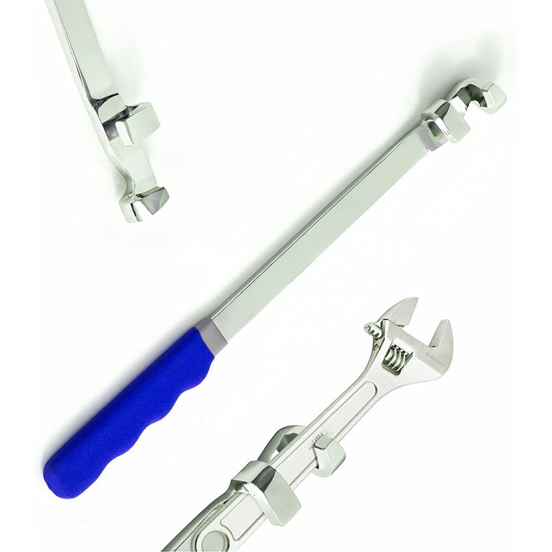 Разширителна пръчка за гаечен ключ, универсална, хром-ванадий стомана, електроплакиран финиш, за socket ключ