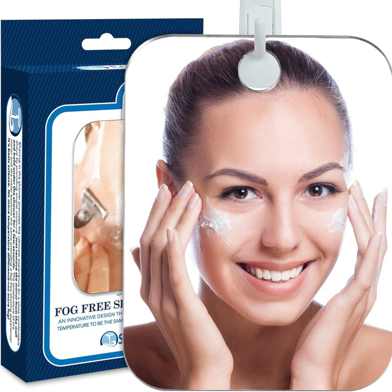 Κρεμαστό ορθογώνιο καθρέπτης μπάνιου, επιτοίχιος, με αλουμινένιο καθρέπτη και πλαίσιο PU/PS/PVC