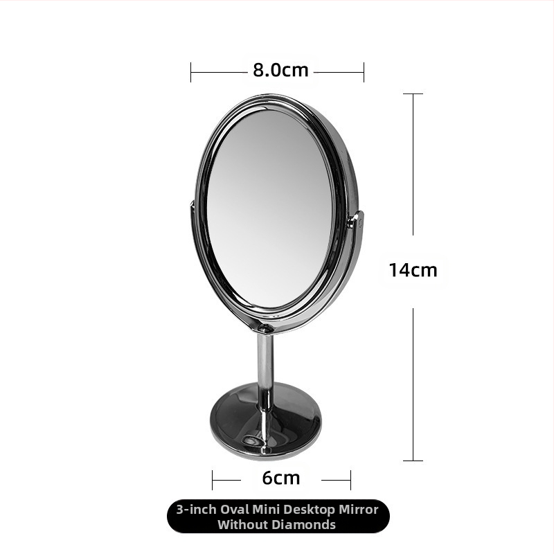 Xing Ye stolné dvojstranné otočné zrkadlo — rámový materiál: Iné; materiál šošovky: Iné; prispôsobenie: Áno