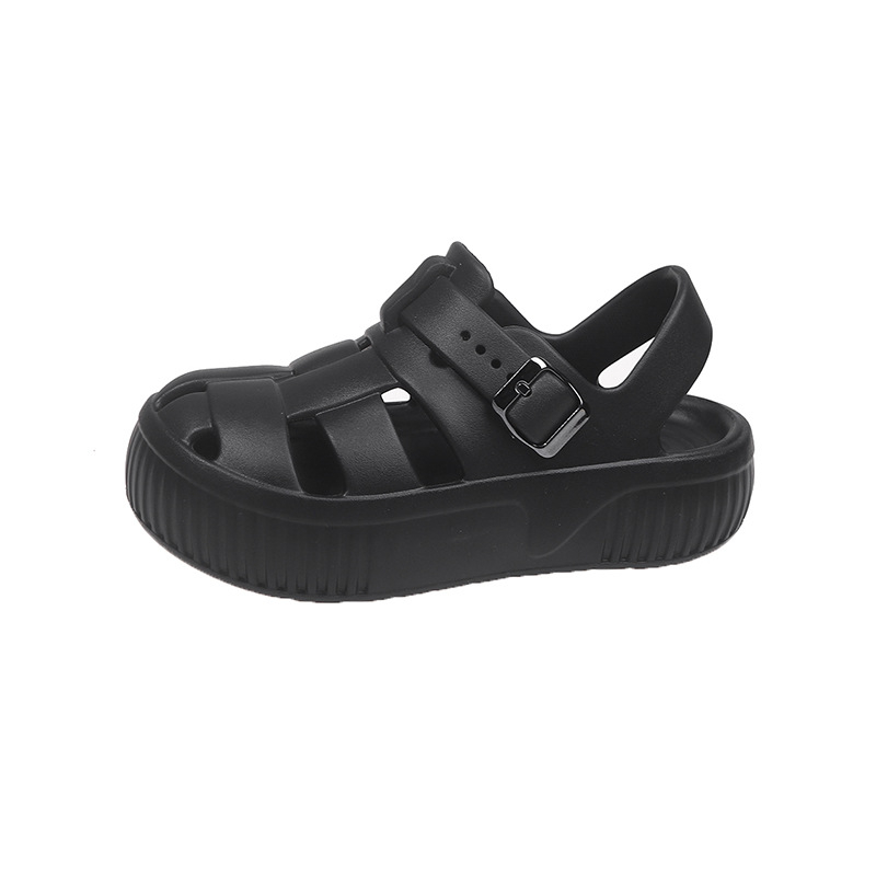 Sieviešu romiešu sandales Starry Sky, EVA augšdaļa, EVA zole, apļveida purns, Korejas stils, Pavasaris 2025.