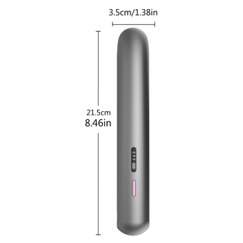Placă de păr mini fără fir cu plăci din ceramică turmalin, diametrul plăcilor 16–20 mm, alimentare wireless cu baterie litiu, reglaj temperatură pe 10 niveluri, potrivită pentru păr lung