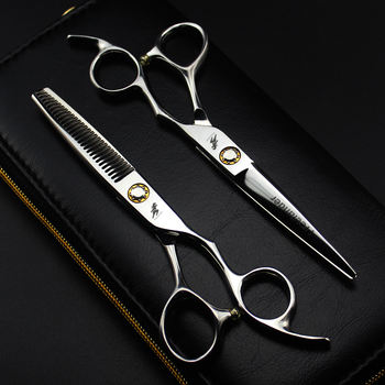 Yang ZCL-60 професионални ножици за фризьорство, плоско острие, за чело и разреждане