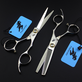 Yang ZCL-60 професионални ножици за фризьорство, плоско острие, за чело и разреждане