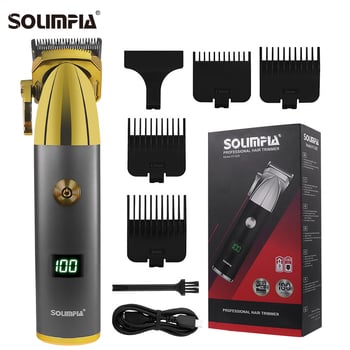 SOLIMPIA Ηλεκτρική μηχανή κοπής μαλλιών, κινητήρας με πινέλα, λεπίδα από ανοξείδωτο ατσάλι, ενσωματωμένη μπαταρία 1000-1200 mAh, αυτονομία 1-3 ώρες, θόρυβος 36-45 dB