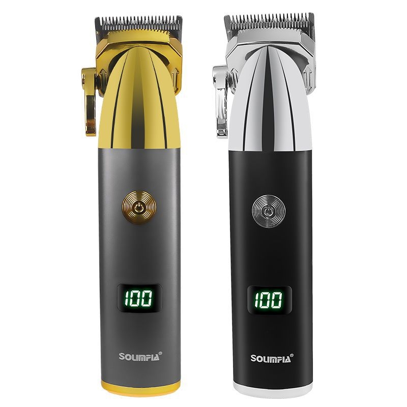 SOLIMPIA Ηλεκτρική μηχανή κοπής μαλλιών, κινητήρας με πινέλα, λεπίδα από ανοξείδωτο ατσάλι, ενσωματωμένη μπαταρία 1000-1200 mAh, αυτονομία 1-3 ώρες, θόρυβος 36-45 dB