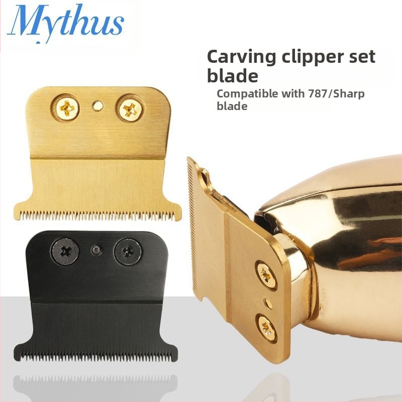 Mythus Μοντέλο 787 — Ηλεκτρικό κουρευτικό μηχάνημα για κομμωτήριο, Αντικαθισώμενο κεφάλι κόπης, Σχεδίαση χωρίς ραφές, Στερεωμένη κεφαλή κόπης