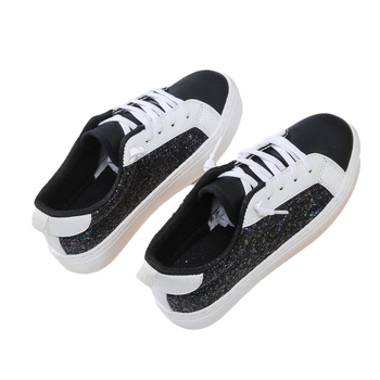 Bērnu sporta apavi ar zemu augšdaļu no PU, elastīga aizdare, EVA iekšsteļ, elpojoši, pretslīdoši, korejiešu stils