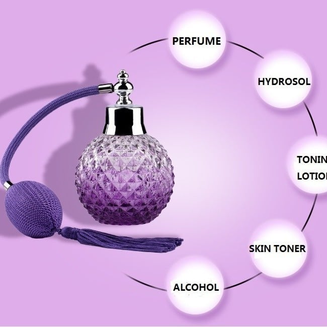 Staklena boca za parfem, model A-815, injekcijsko oblikovanje, površinska obrada: raspršivanje, obrada i prilagodba: Da, marka Saint Paul Yalan