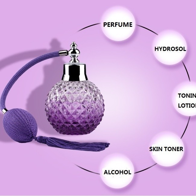 Staklena boca za parfem, model A-815, injekcijsko oblikovanje, površinska obrada: raspršivanje, obrada i prilagodba: Da, marka Saint Paul Yalan