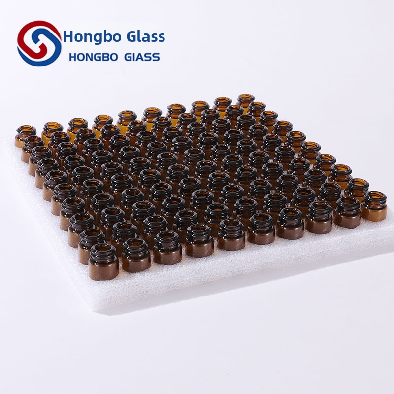 Стъклена бутилка за етерични масла, комплект в подаръчна кутия, формована бутилка, пластмасова капачка, персонализиране