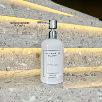 Dozorna boca za šampon i gel za tuširanje, boca od blow-mould plastike, s pritisknim poklopcem, Shengjie packaging